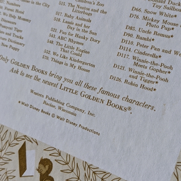 A LITTLE GOLDEN BOOK I Vintage Peter Rabbit Book - Picture 14 of 14